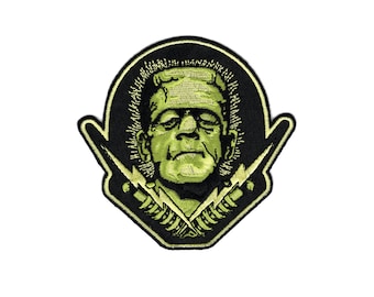 Electric Frankenstein Embroidered Patch