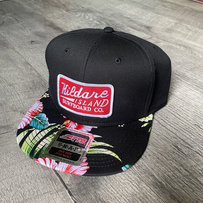 Kildare Island Surfboard Co. Embroidered Patch Camo Hat Etsy Finland