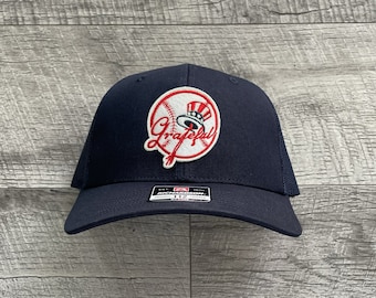 Dead Co NY Yankees Inspired Patch Hat