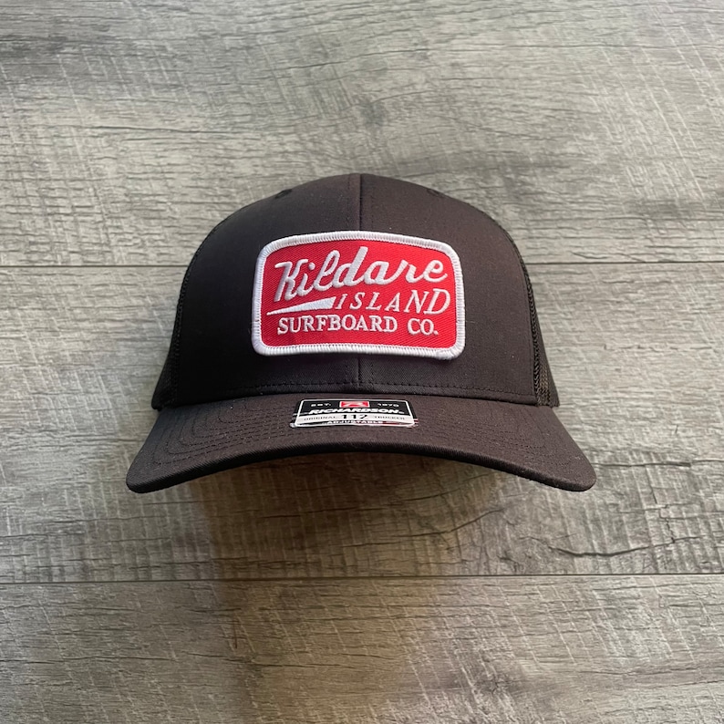 Kildare Island Surfboard Co. Embroidered Patch Hat - Etsy