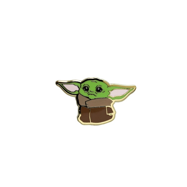 Baby Yoda / Grogu Pin - Star Wars - Mandalorian - Hard Enamel