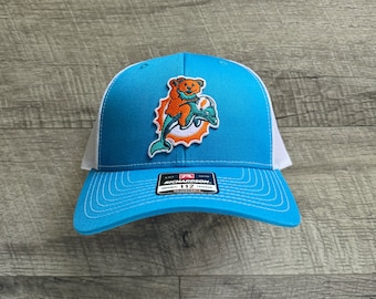 Dead Co Miami Dolphins Inspired Patch Hat