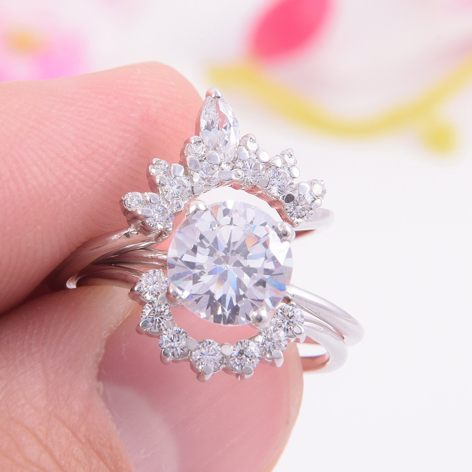 Silver Unique Wedding Rings: Timeless Elegance for the Modern Bride