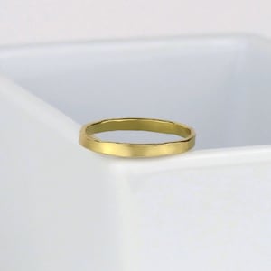 14k Gold Filled Stacking Ring, Dainty Ring, Minimal Gold Ring, Hammered Ring, 2mm Band, Gold Band, Simple Ring, Thin Ring, Gold Ring, Gift