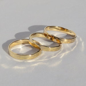 14k Gold Filled Ring, Gold Ring, Gold Band, Gold Stack Ring, Stacking Ring, Simple Gold Ring, Gold Filled Ring, Thick Ring, Gold Band, Gold