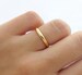 Gold Band, Thick Gold Band, Half Round Ring, Gold Ring, 14k Gold Filled Ring, Stacking Ring, Simple Gold Ring, Gold Filled Ring, Thick Ring 