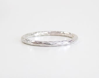 Silver Band, Silver Patten Ring, Silver Ring, Sterling Silver Ring, Silver Stack Ring, Pattern Silver Ring, Wedding Band, Textured Ring
