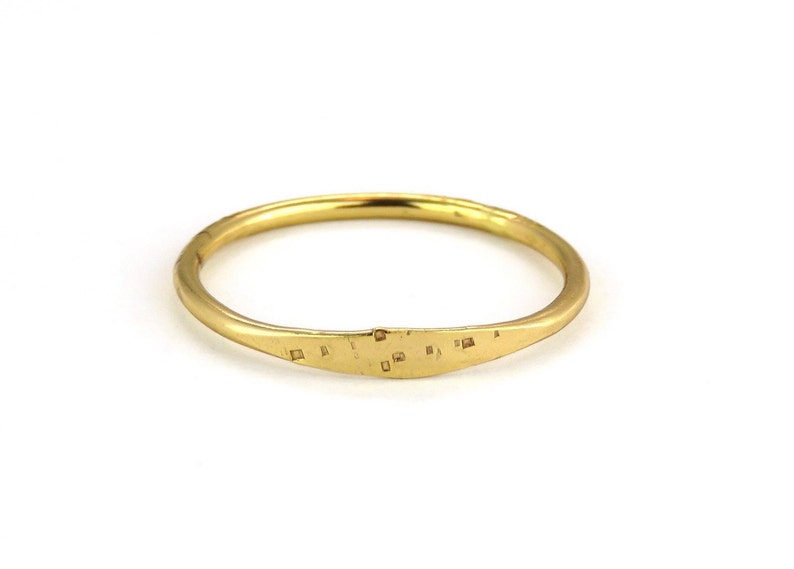 Simple Ring Minimal Gold Ring Gold Band 14k Gold Filled Ring Stacking Ring Gold Ring 1.2 mm Band Hammered Ring Dainty Ring