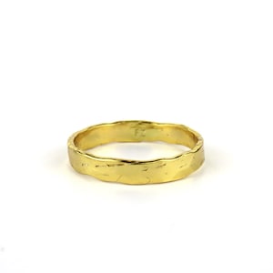 14k Gold Filled Stacking Ring, Thick Gold Ring, 3mm, Simple Gold Ring, Stacking Ring, Minimalist Ring