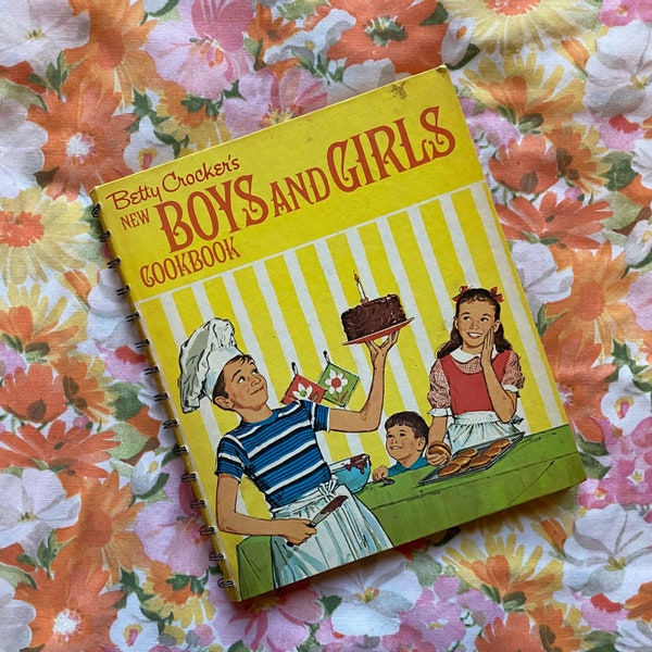 Vintage 1970s Betty Crocker’s New Boys and Girls Cookbook