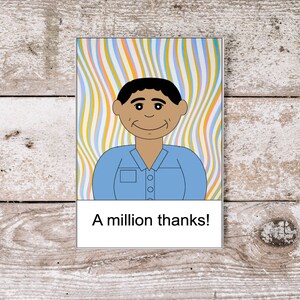 A Million Thanks - Father&#39;s Day Card, Inspirational Card