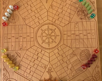 6 player Fully Custom Pachisi Board