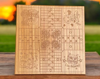 4 Player 12" Pachisi Board