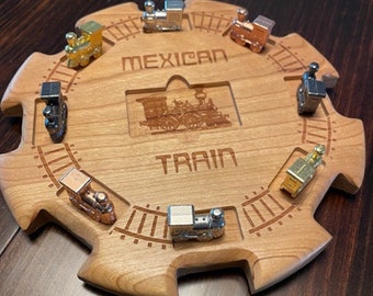 Mexican Train Hub & Tokens