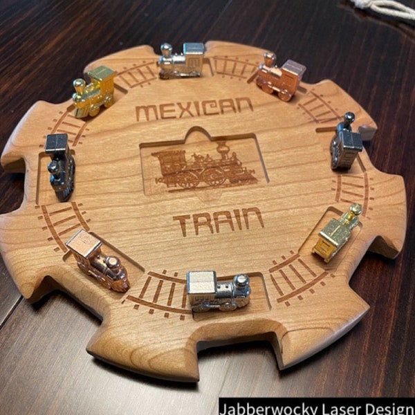 Game Mexican Train Etsy