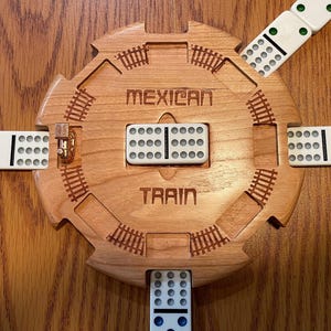 Mexican Train Hub & Tokens