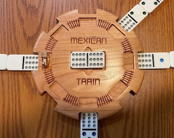 Mexican Train Hub & Tokens