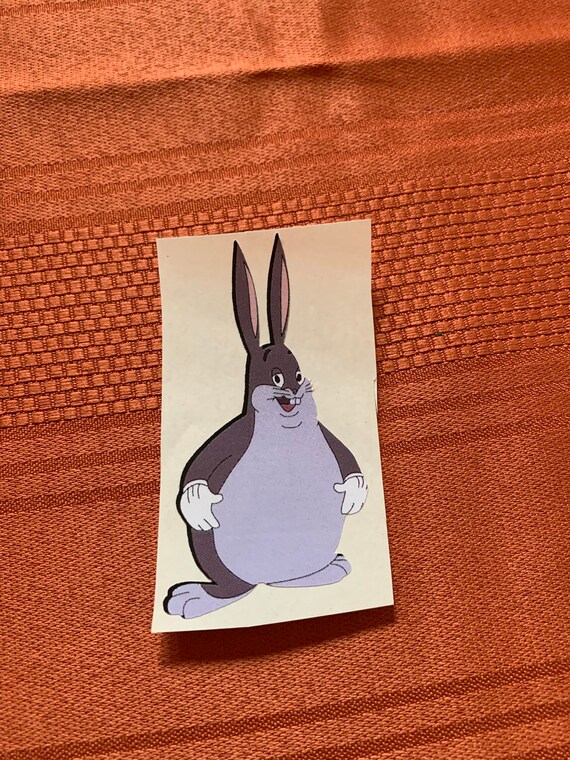 Big Chungus Meme Sticker Lot Of 12 Stickers Free Shipping - fat roblox big chungus