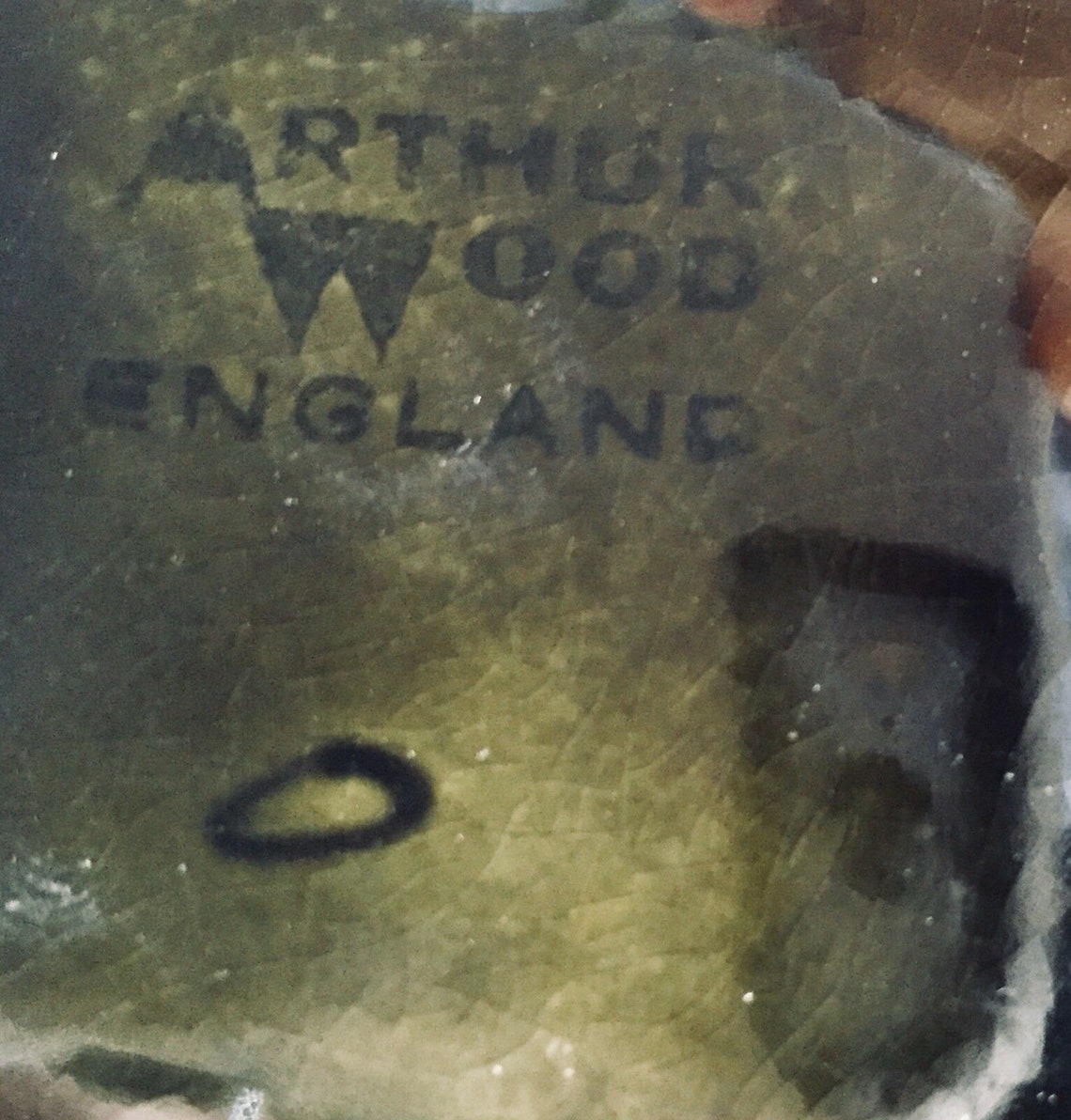 Beautiful Large Antique Arthur Wood England Pottery Pitcher Etsy