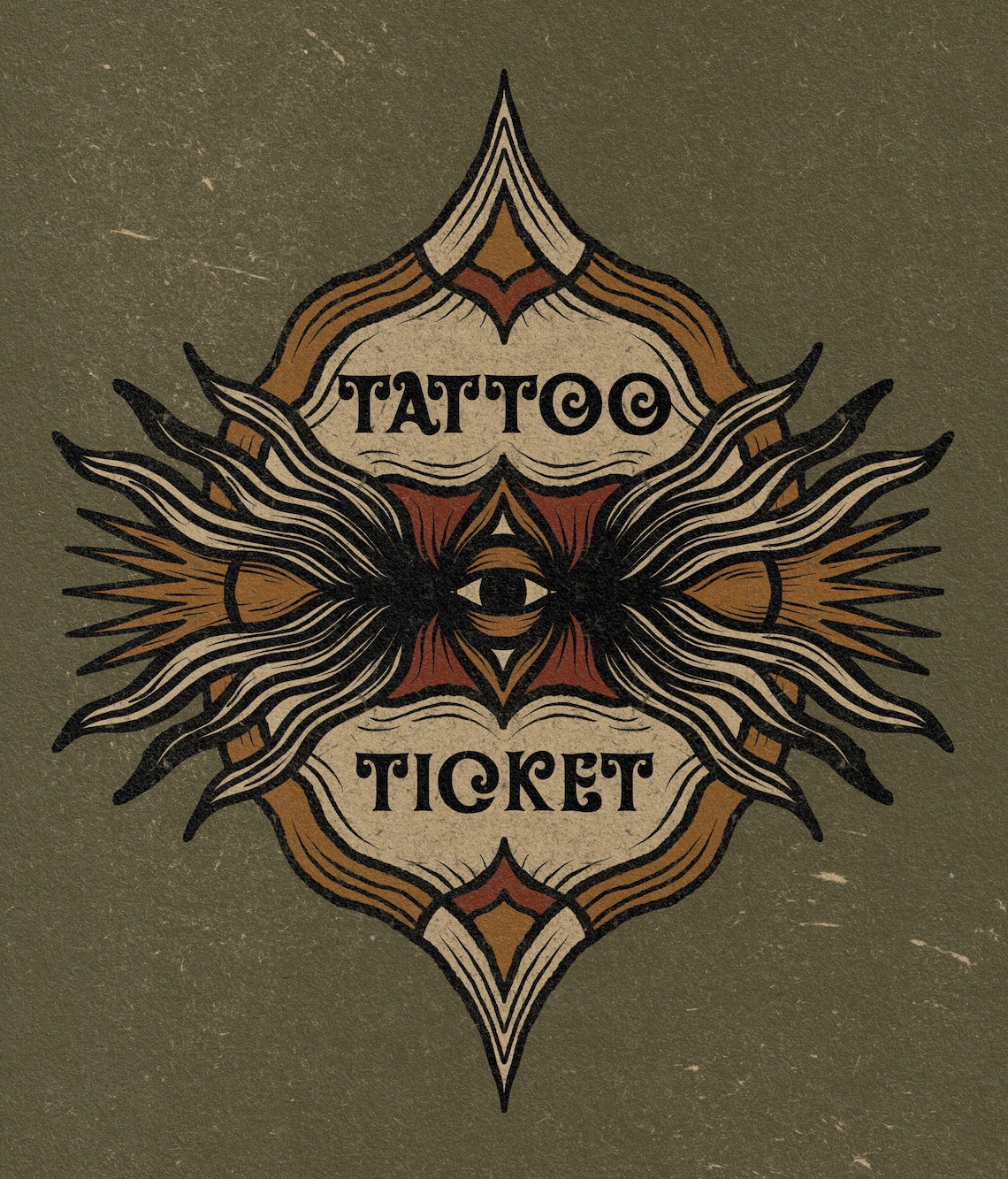 Tattoo Ticket Etsy