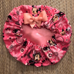 Adjustable Pink Toddler Sized Minnie Mouse Satin-Lined Sleep