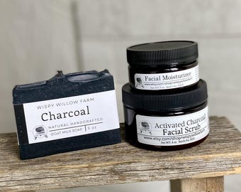Charcoal Goat Milk Soap Bar