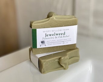 Jewelweed Poison Ivy Goat Milk Soap Bar