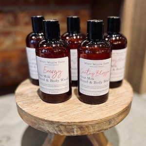 Goat Milk Hand & Body Wash- Liquid Soap