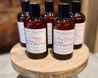 Goat Milk Hand & Body Wash- Liquid Soap