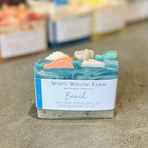 Goat Milk Soap Bar - Summer Collection