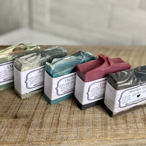 Goat Milk Soap Bar- Men&#39;s Collection