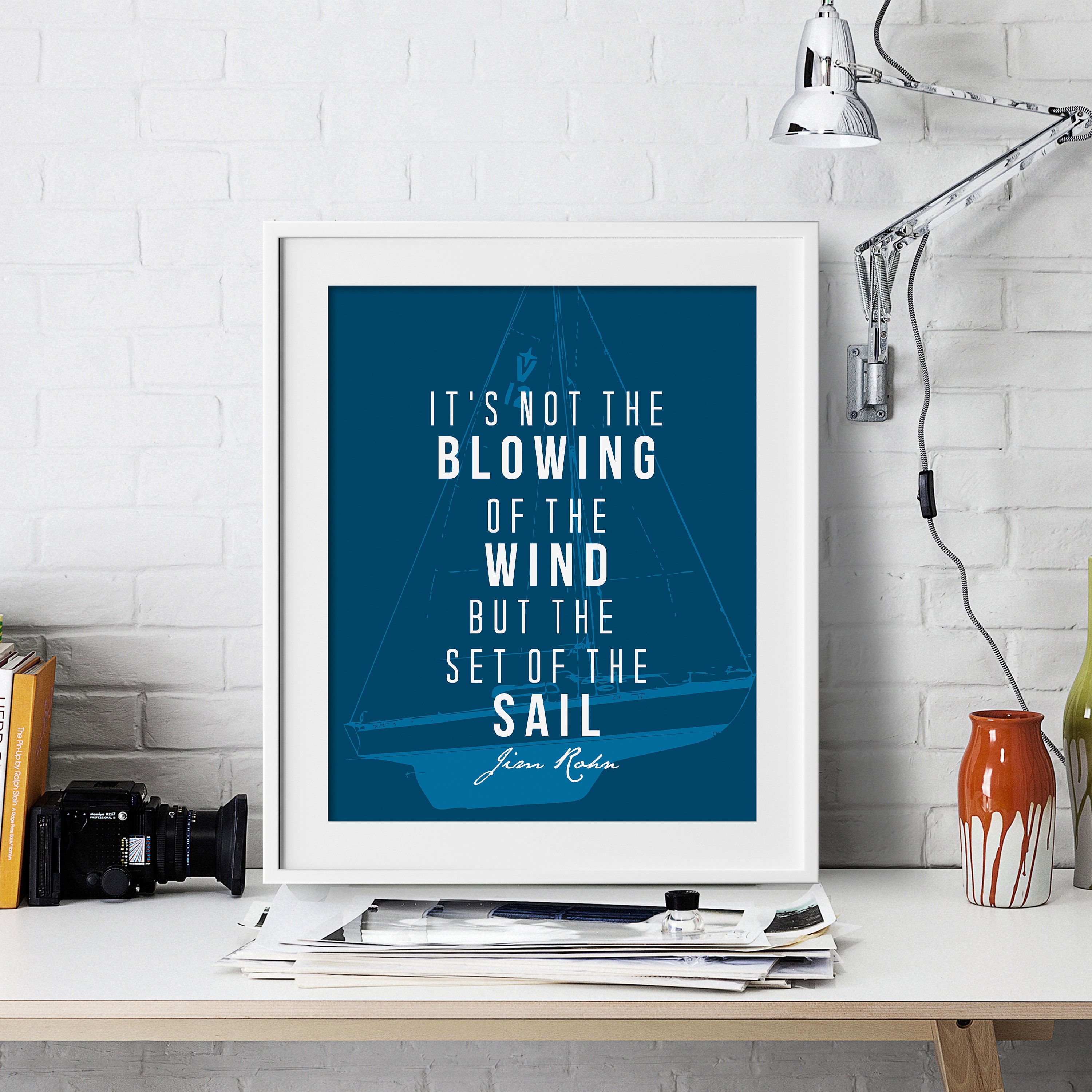 Jim Rohn Inspirational Wall Art Motivational Quote Art Print Poster  Encouragement Gift Dorm Positive Typography Room Office Decor - Etsy, image size:3000x3000