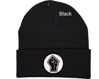 BLM Fist patch beanie. Various colours!