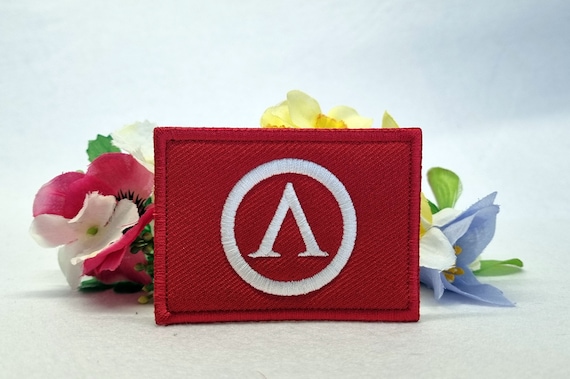 Luxemburgism flag patch. Iron on, Velcro or sew on!