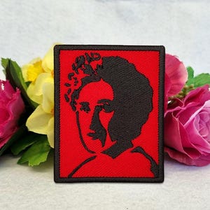 Rosa Luxemburg Patch – Embroidered 2.4 x 3 Inch