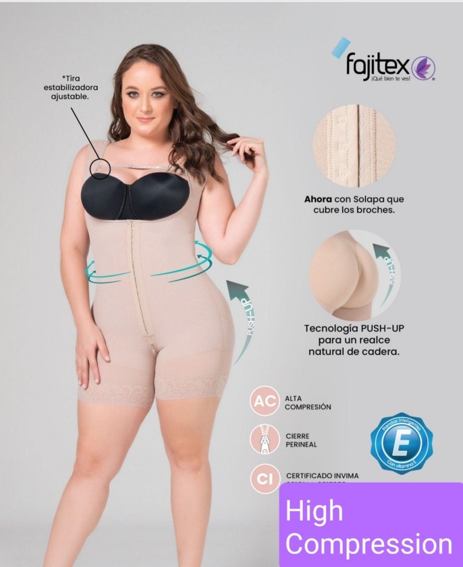 Premium Colombian Shapewear Fajas Colombianas Reductora Panty Thermal  Zipper Girdle Plus Shapewear 