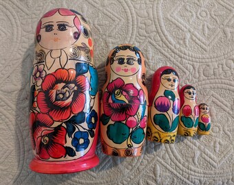 Painted nesting doll