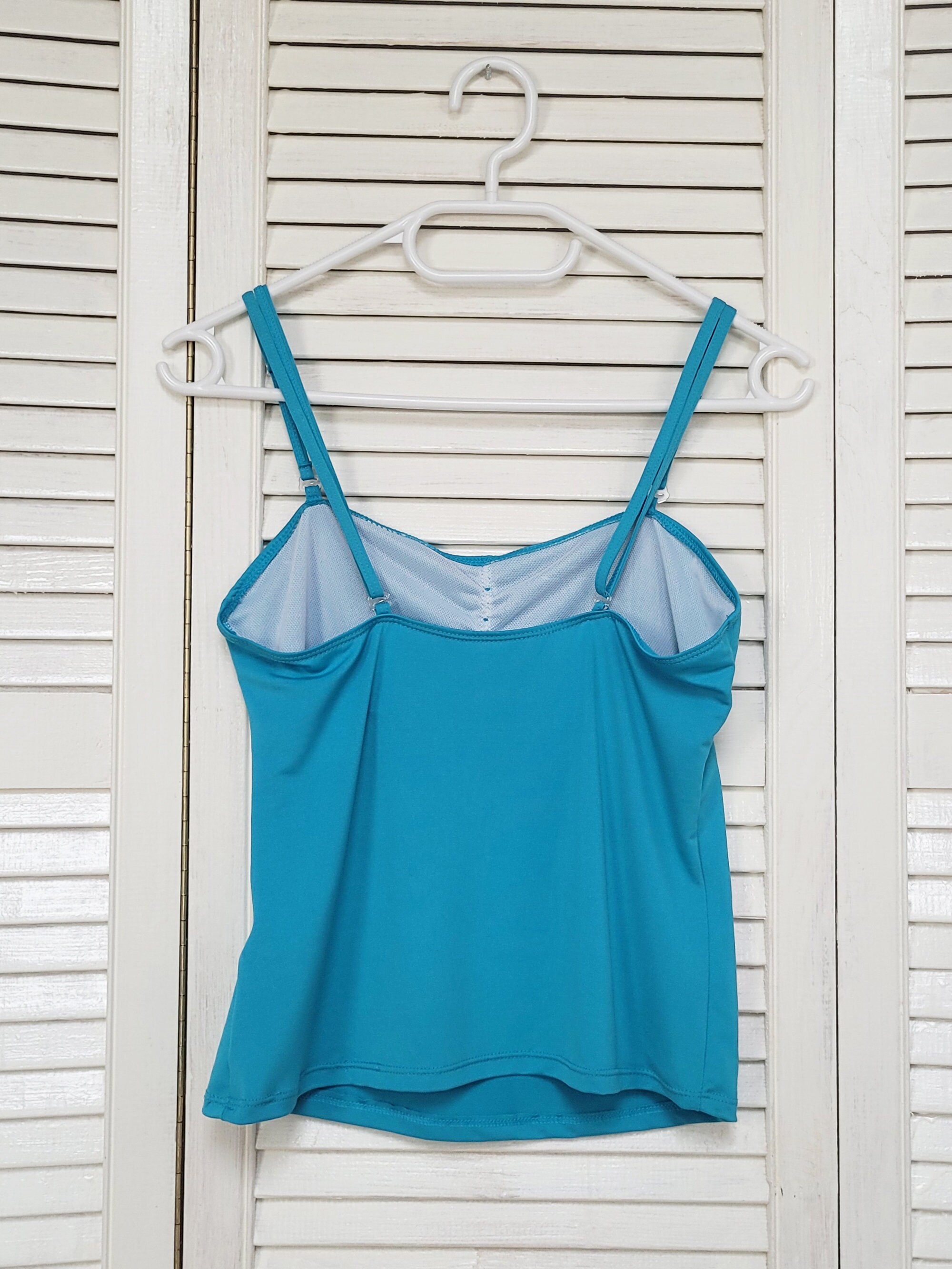 Y2K Retro Top, Vintage Y2K 00s Blue Spaghetti Straps Summer