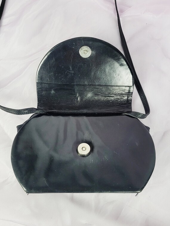 Small black shoulder bag 90s sale