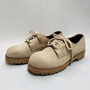 Vintage 1970 's Women's roots schoenen natuurlijke - Etsy Nederland