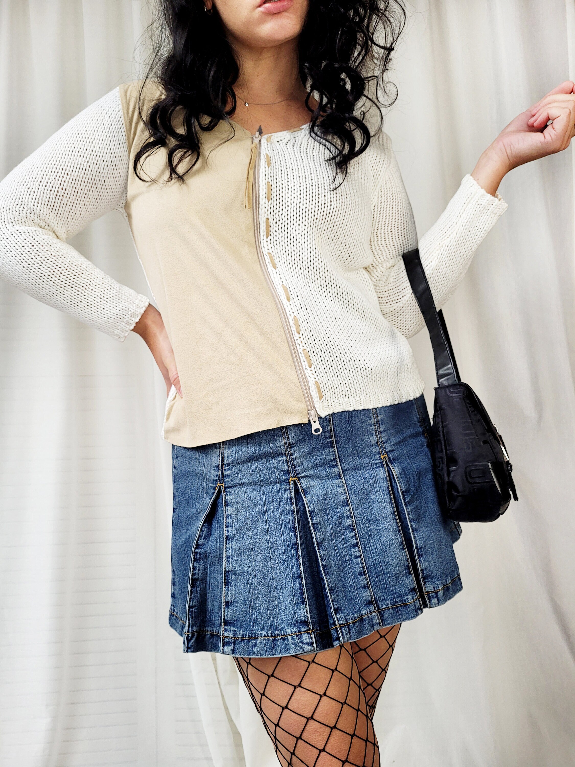 gakvbuo Cute Sweaters For Women Y2K Floral Print Knit