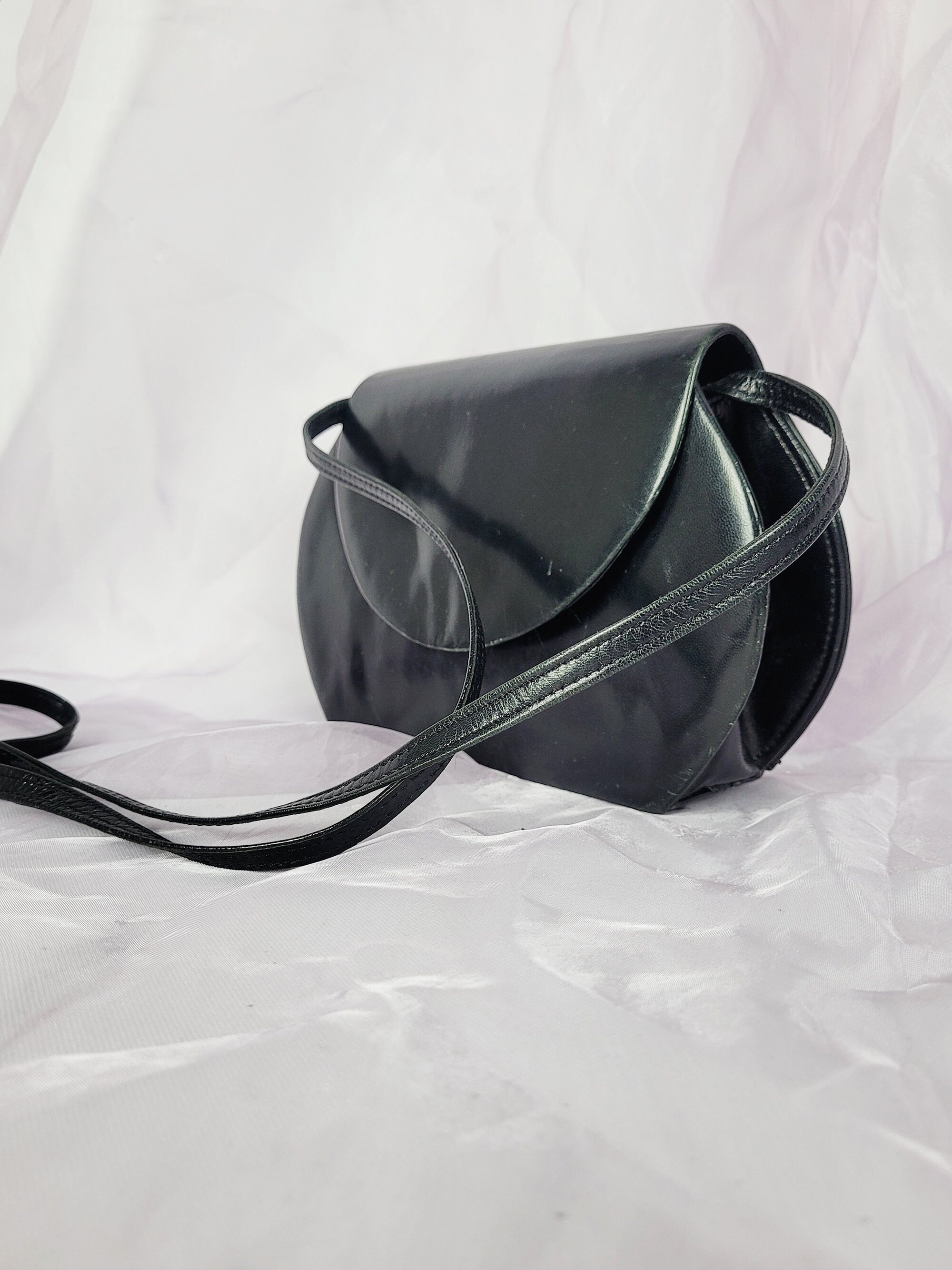 Elegant Black Gift Bag With Black Cords and Ribbon 10-1/2 X 7-3/4 X 3-1/2  for Gift Gifting, Birthdays, Wedding 