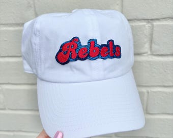 Ole Miss Cap with Glitter Patch | Rebels baseball cap