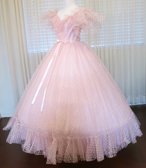 belle style prom dress