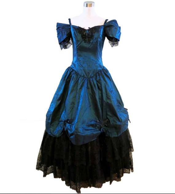 Blue Dress With Black Lace Delia's Lace Overlay Ruched Mini Dress Blue/Black   Dolls Kill