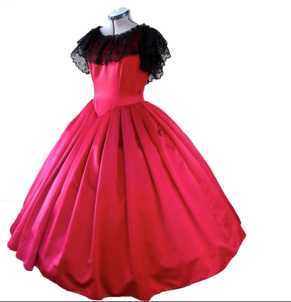 Red Ball Gown (waist - 33")