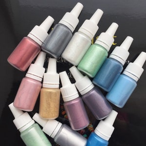 Pearl pigment,  Mica Pigment Powder, Natural Mineral Mica Powder, for  Resin, PolymerClay, Soap, Colorant for makeup Eyeshadow, Nail polish