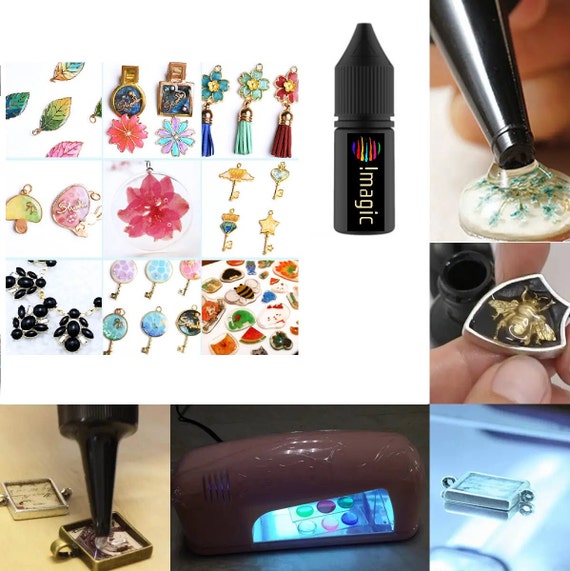 Liquid UV Cure Jewelrly Cold Enamel Vitrage Colors Lens Effect Thick Coat Etsy Ireland