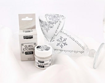 Pentart Glass Etching Cream 50ml, etching paste