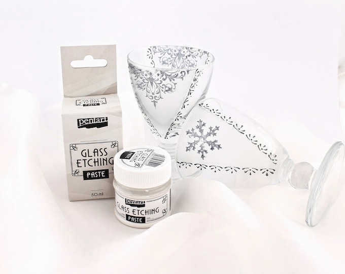 Cadence Magic Glass Etching Cream 59ml Permanently Etch Designs on